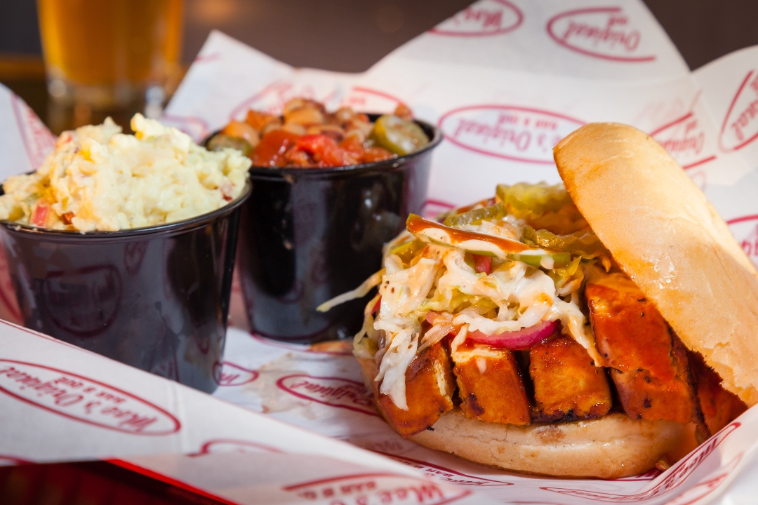 Smoked Tofu Sandwich.