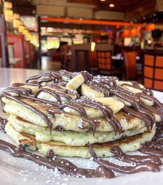 Chunky Monkey Pancakes.