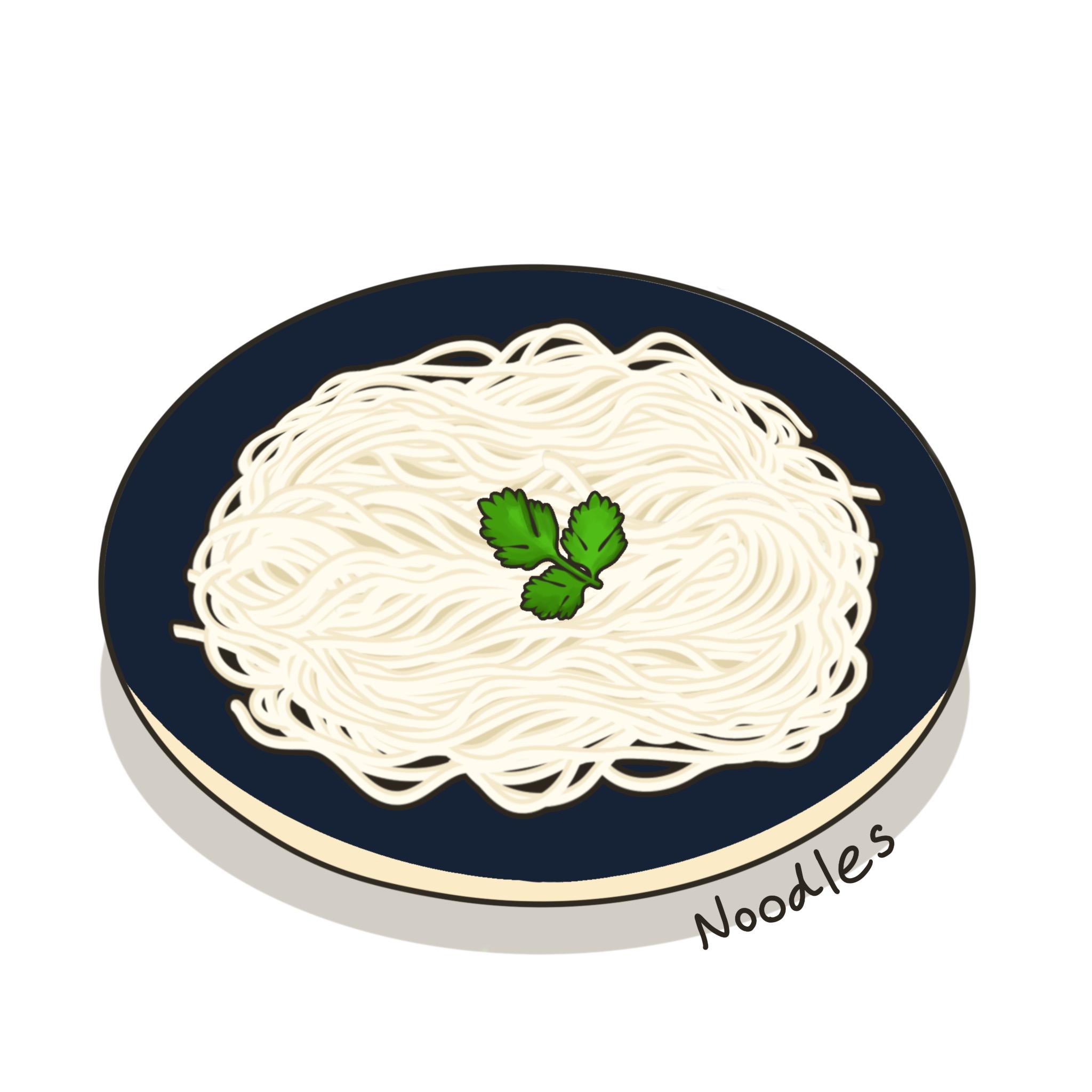 Steamed Noodle.