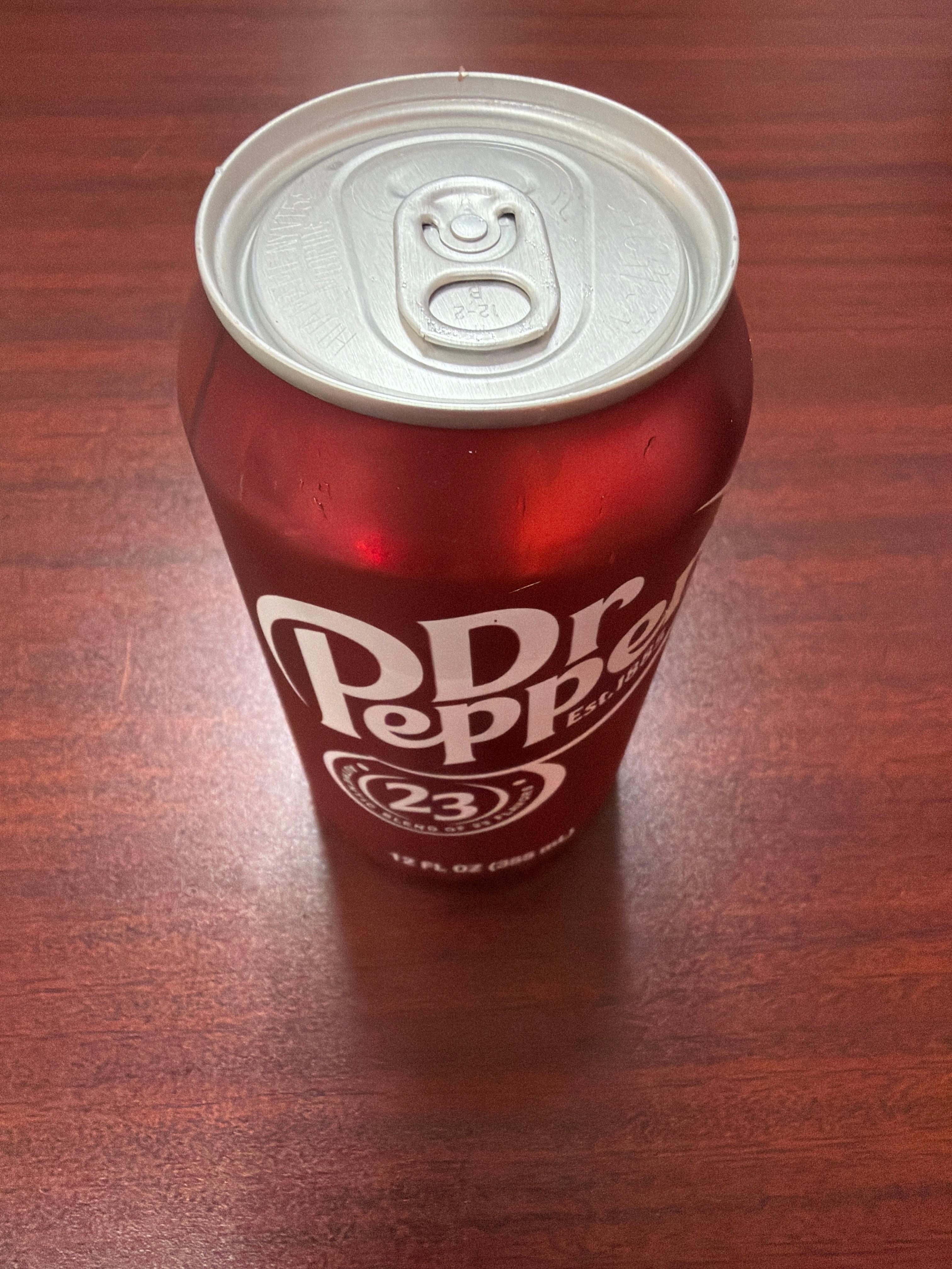 Dr. Pepper Can.