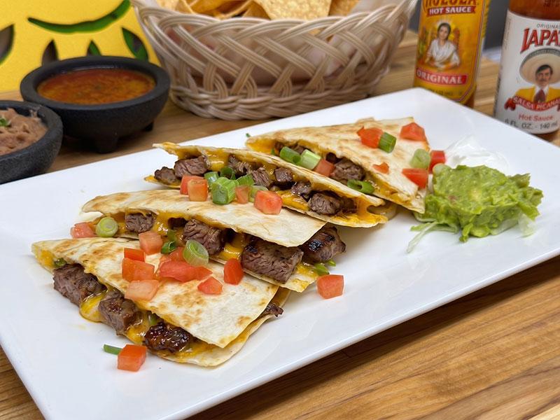 L/Steak Fajita Quesadilla.