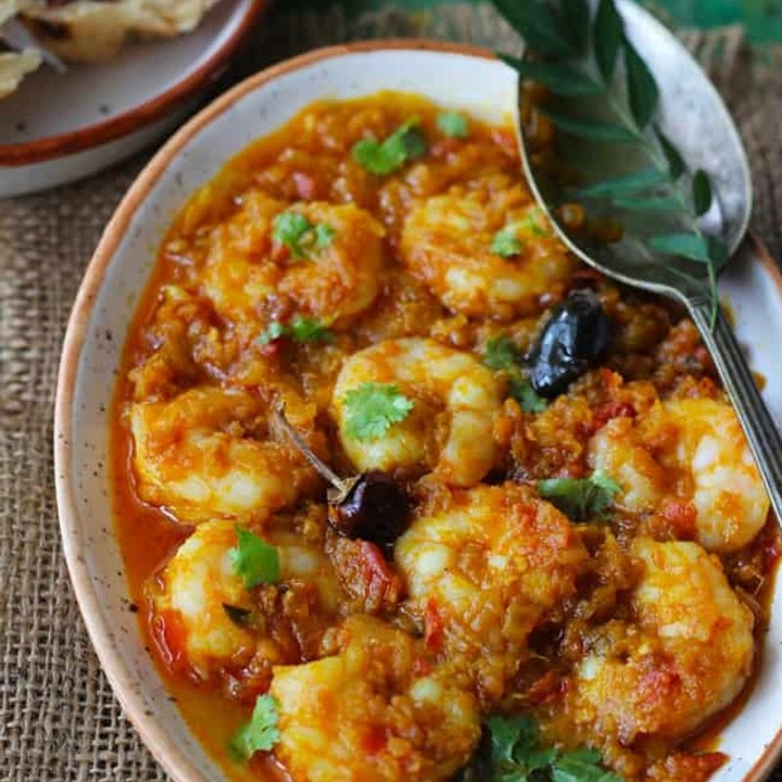 Mango Shrimp Curry.