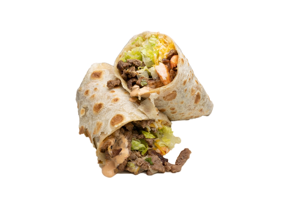 SURF & TURF BURRITO.