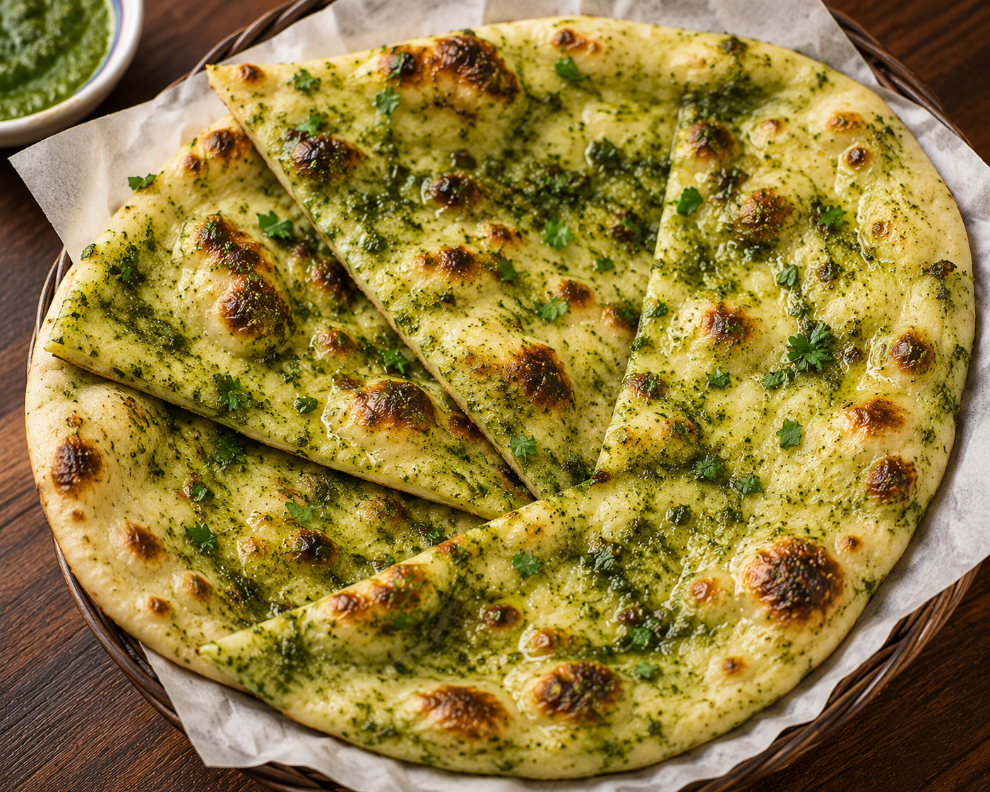 Pesto Naan.
