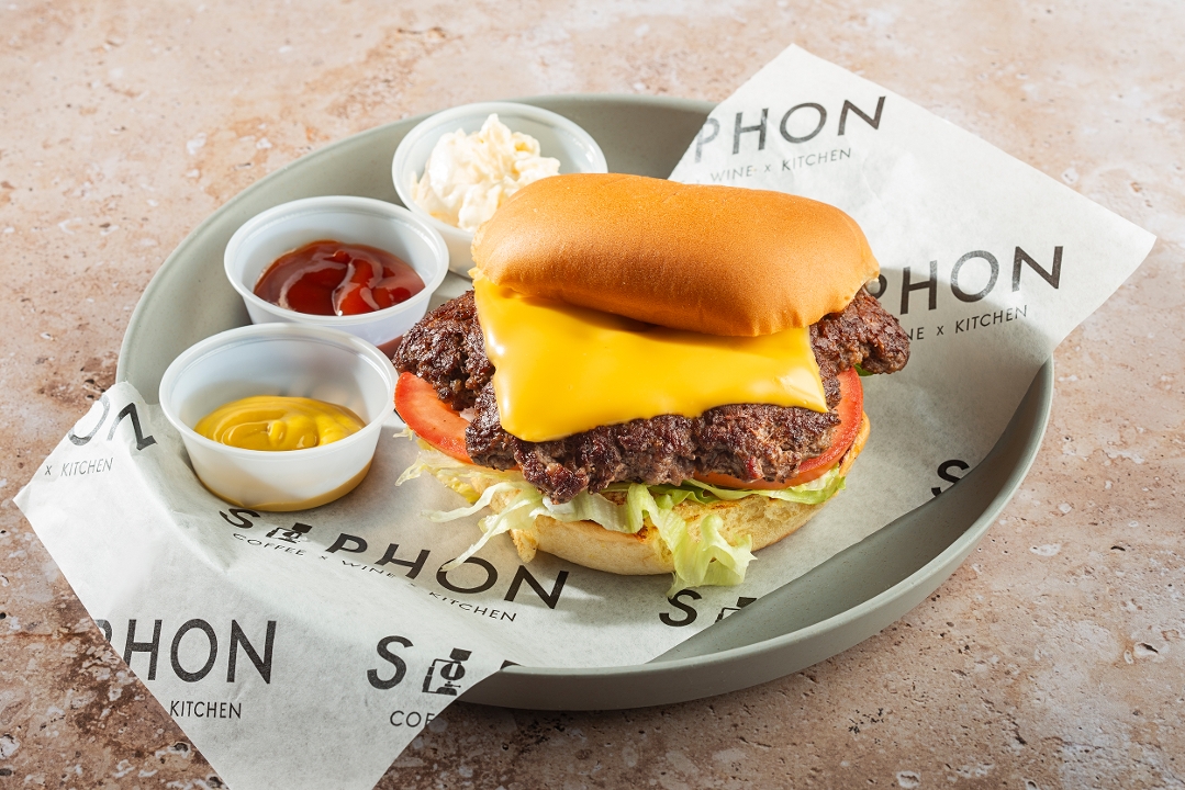 Siphon Burger.