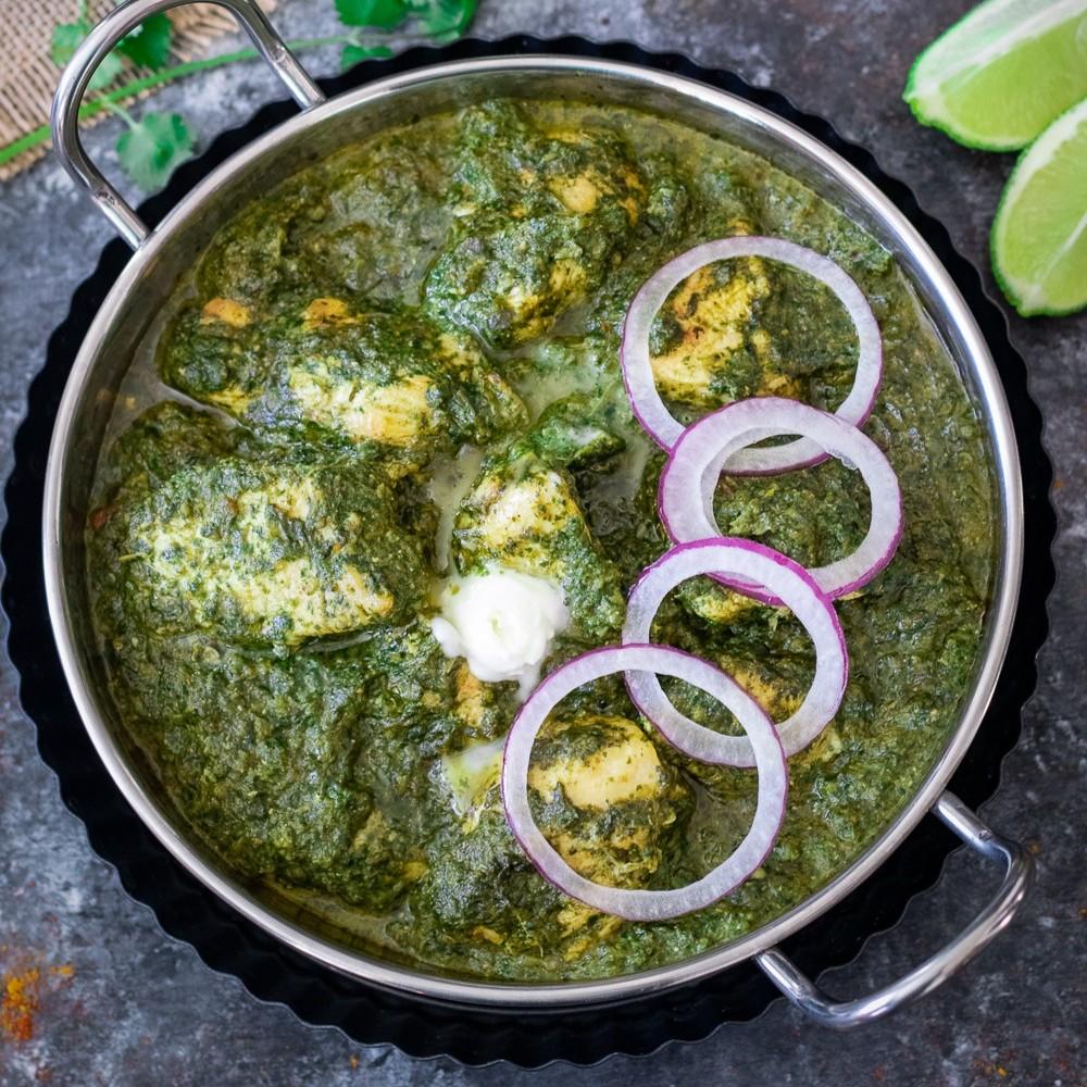 Saag Chicken.