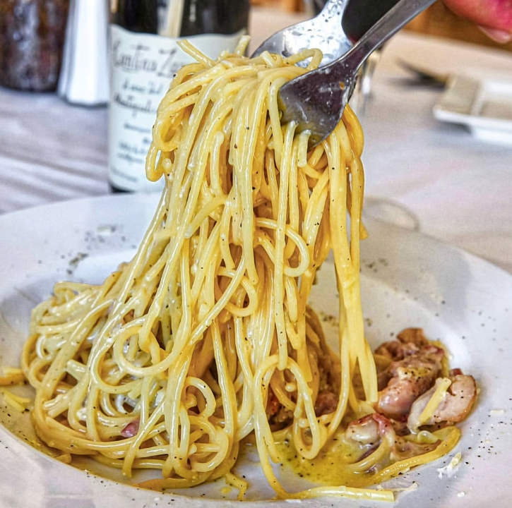Spaghetti Carbonara.
