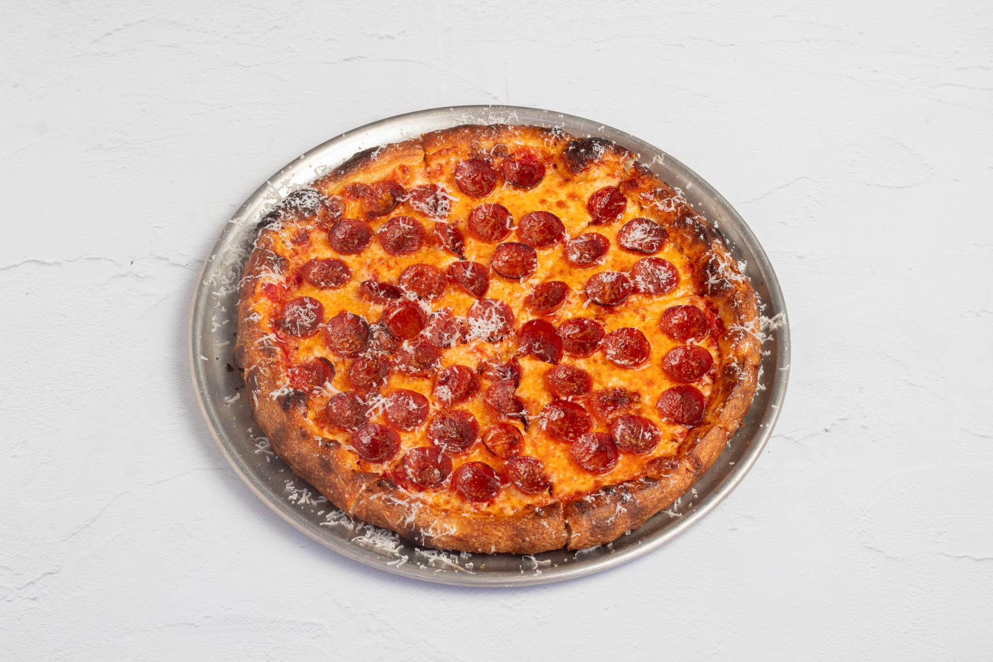 12" Pepperoni Pizza.