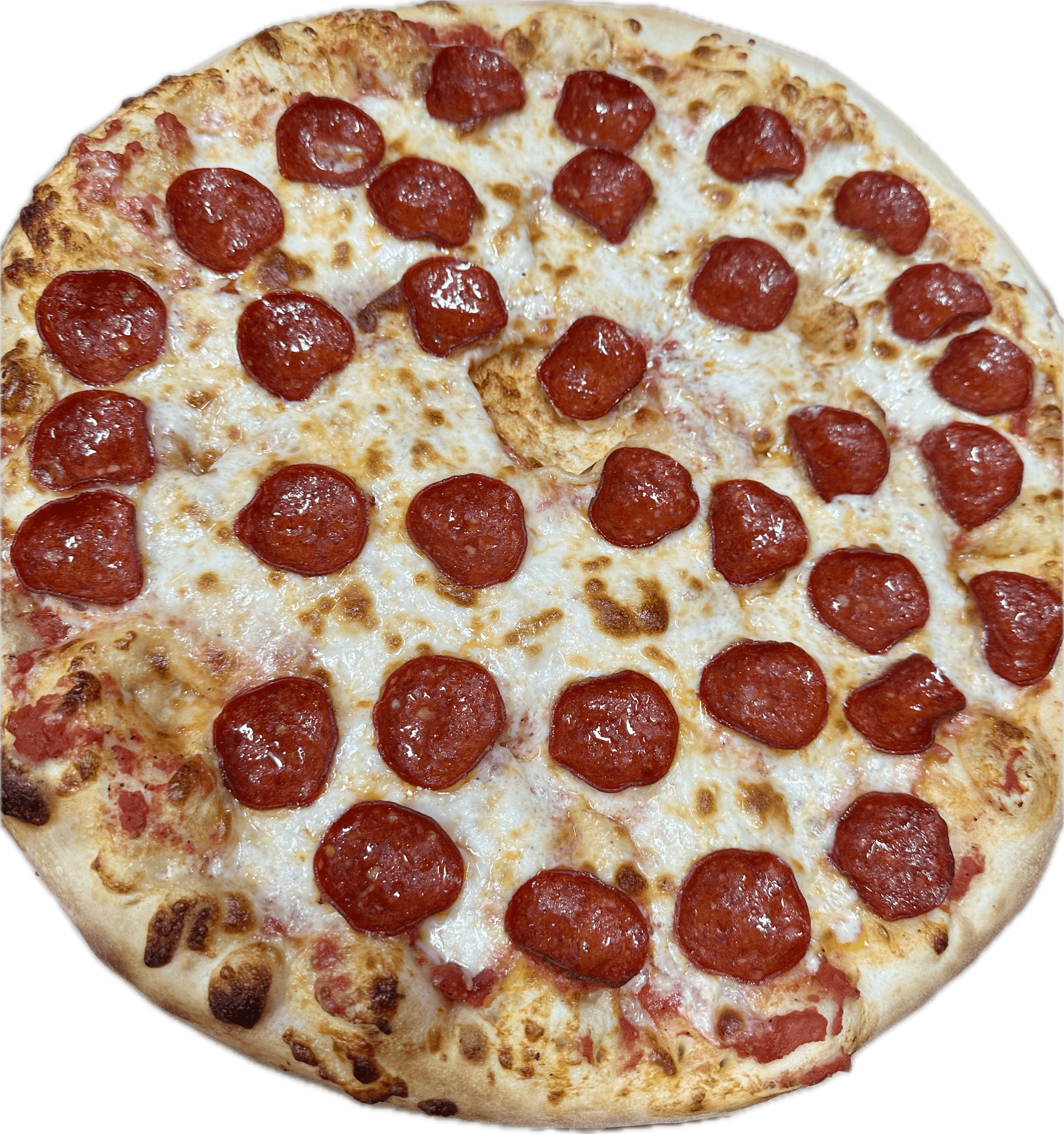 Halal Pepperoni Pizza.