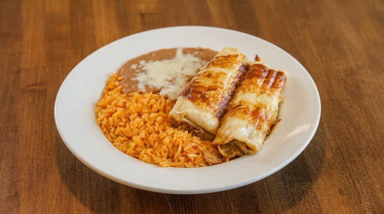 Chimichangas.