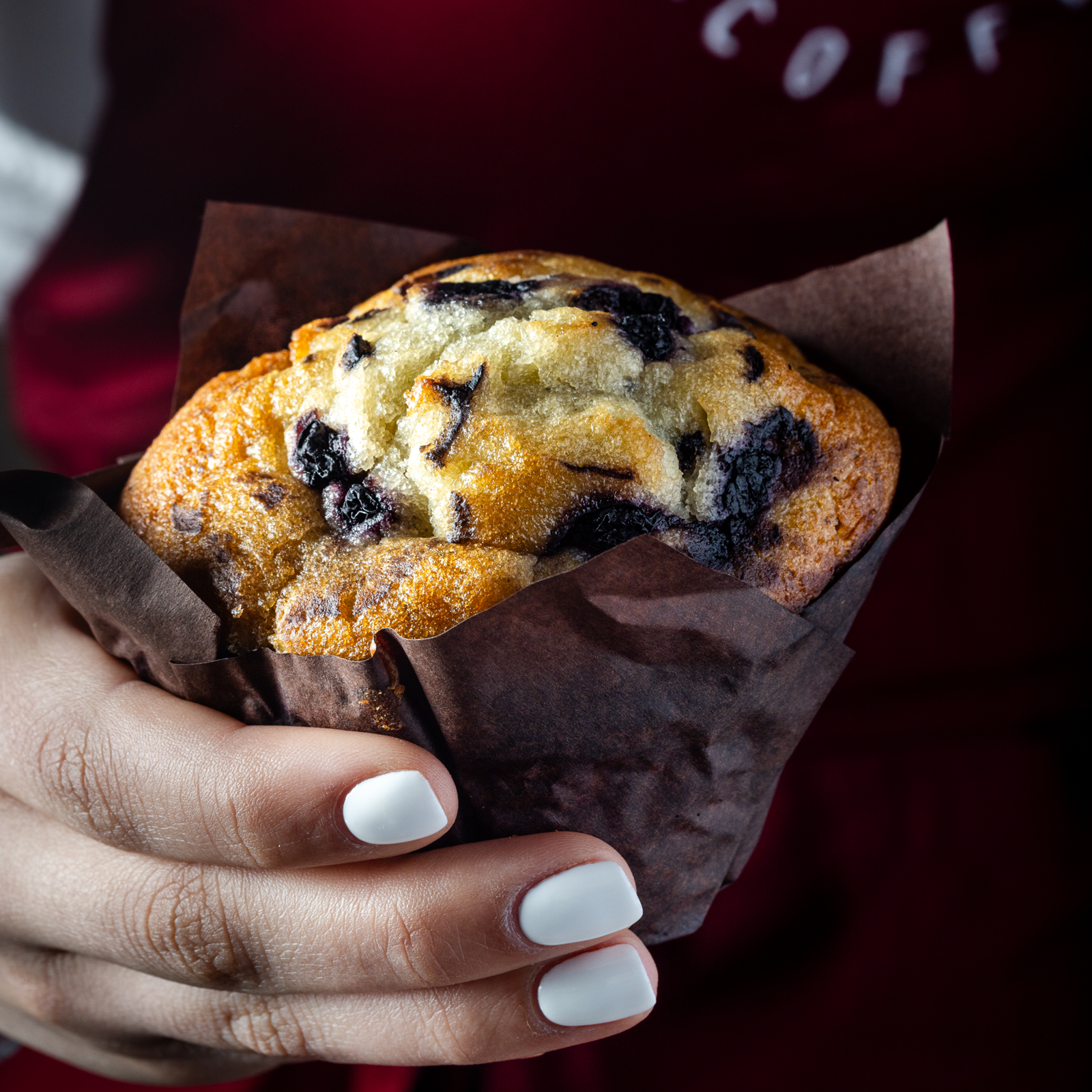 Chocolate muffin.