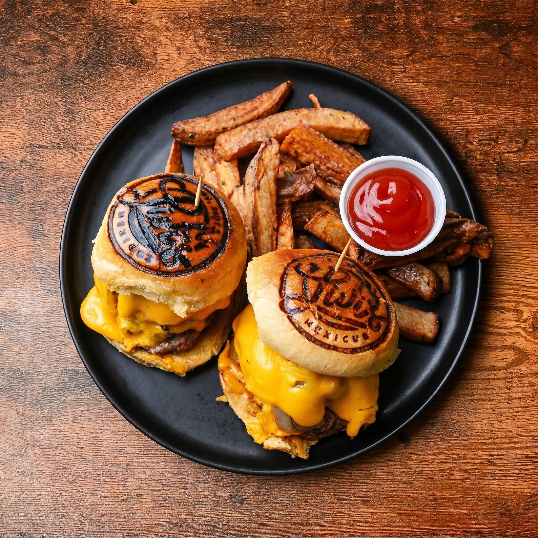 Sliders & Fries.