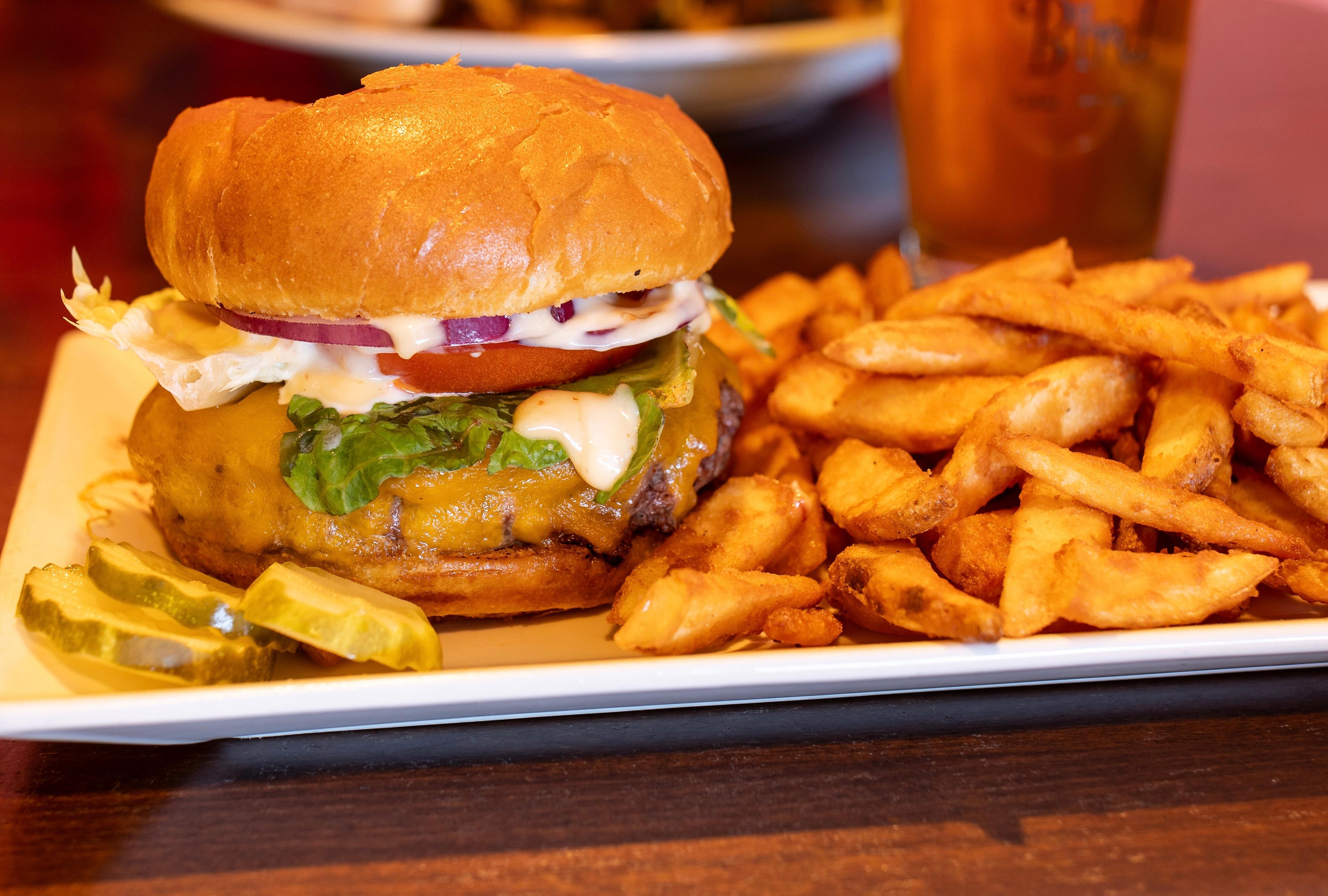 Cheeseburger in Paradise.