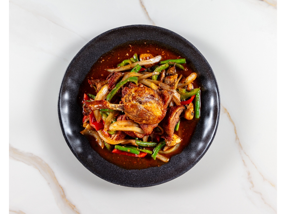 Thai Basil Duck.