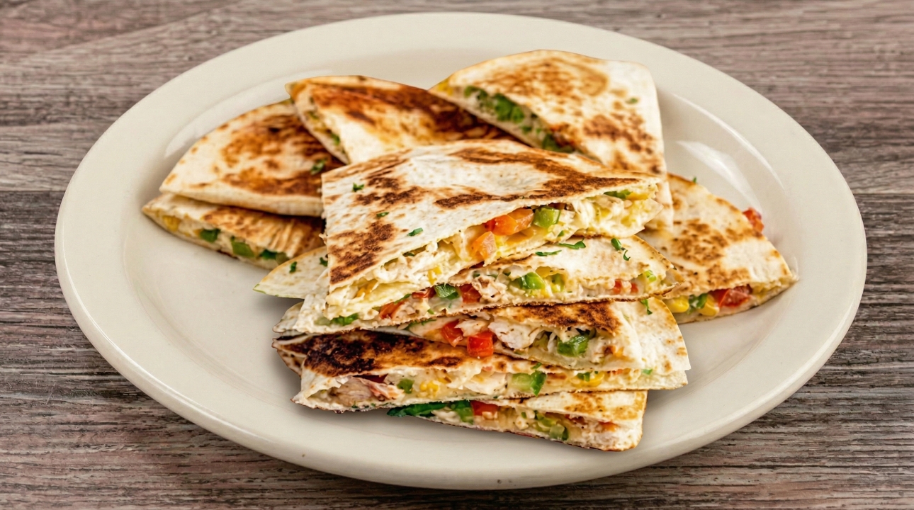 Chicken Quesadilla.