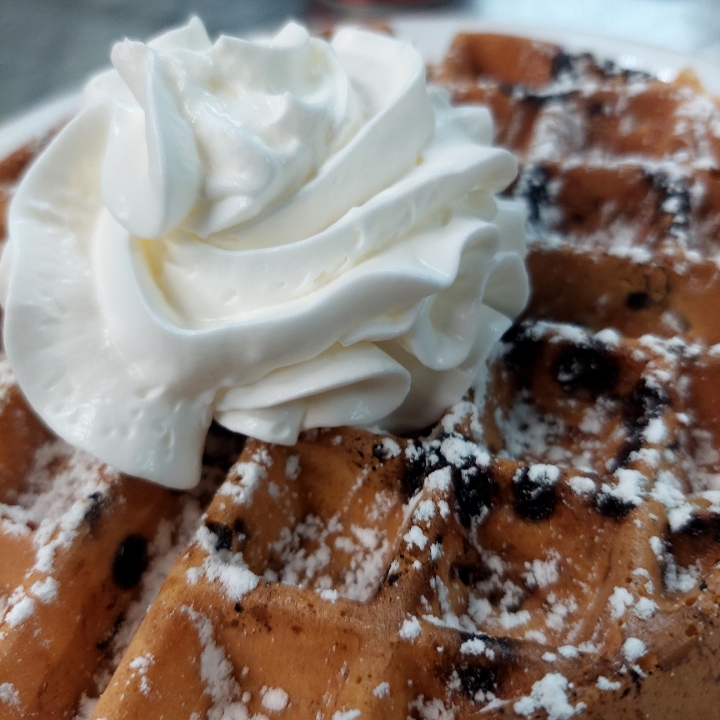 Chocolate Chip Waffle.