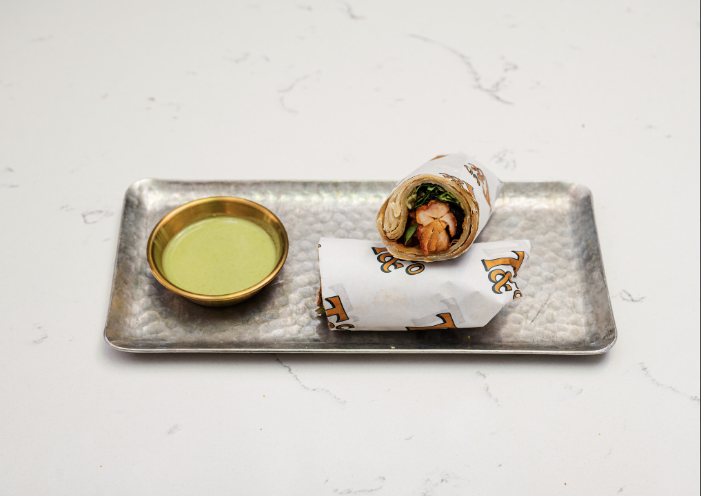 Butter Chicken Roll.