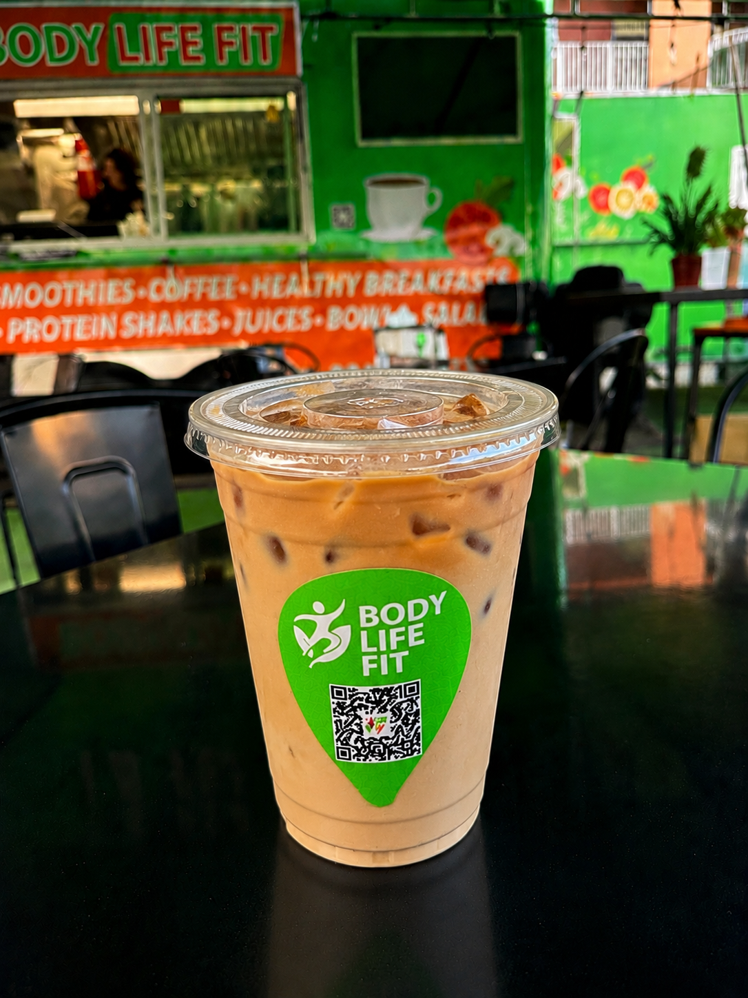 Iced Coffee.