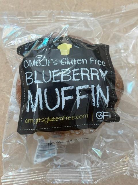 Gluten Free Blueberry Muffin.