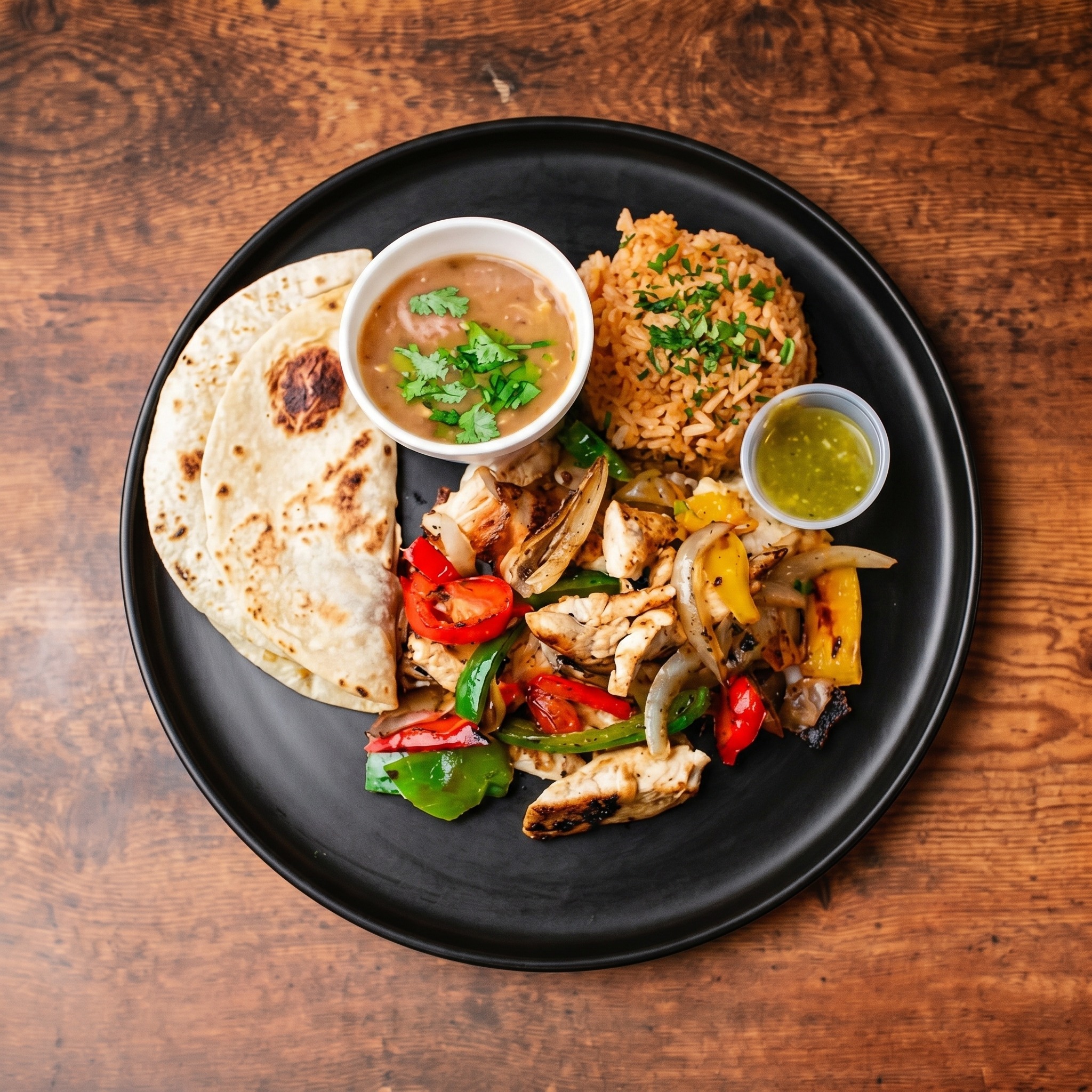 Chicken Fajita Plate Special.