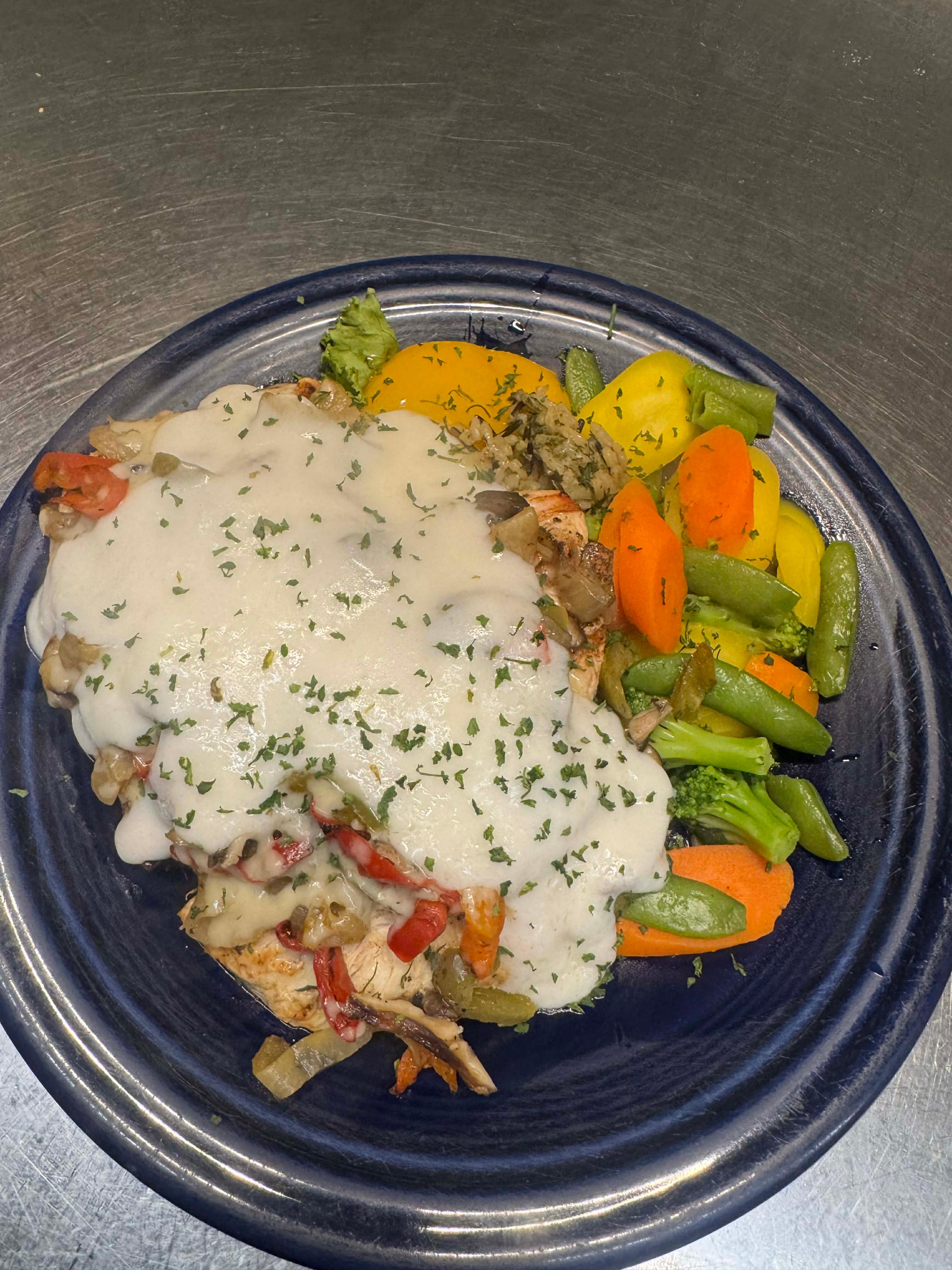 Asiago Chicken.