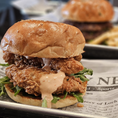 Single Original Chicken Sandi.