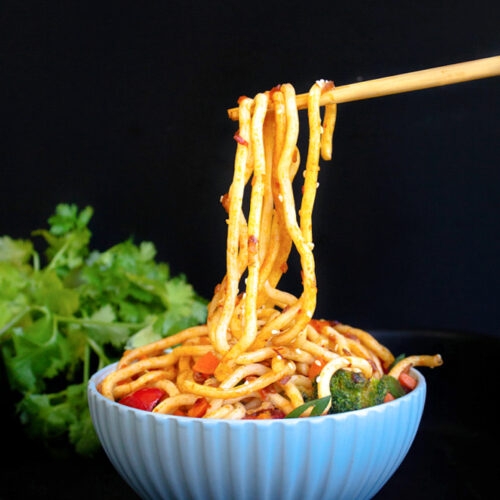Schezwan Noodles.