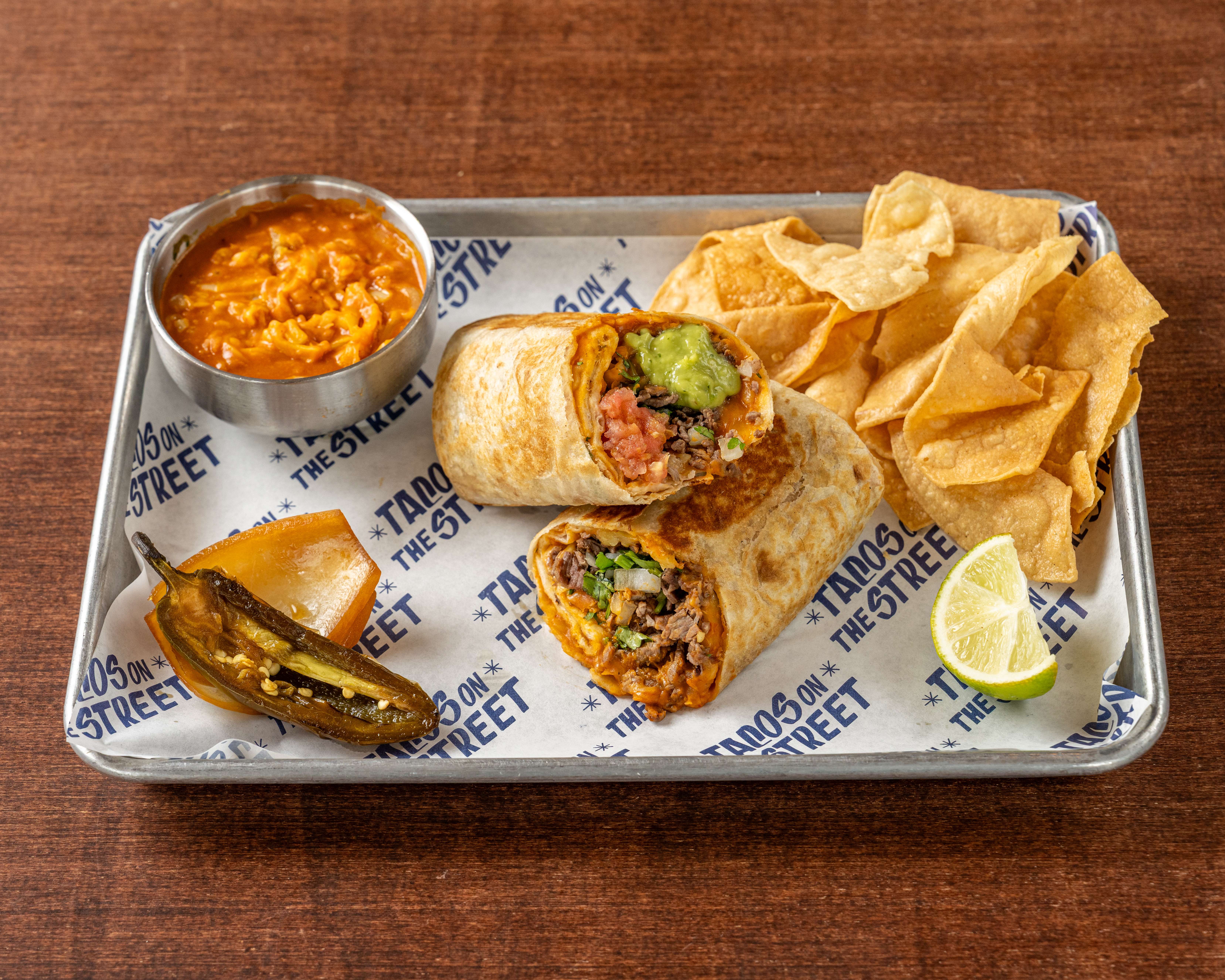 Asada Burrito Combo..