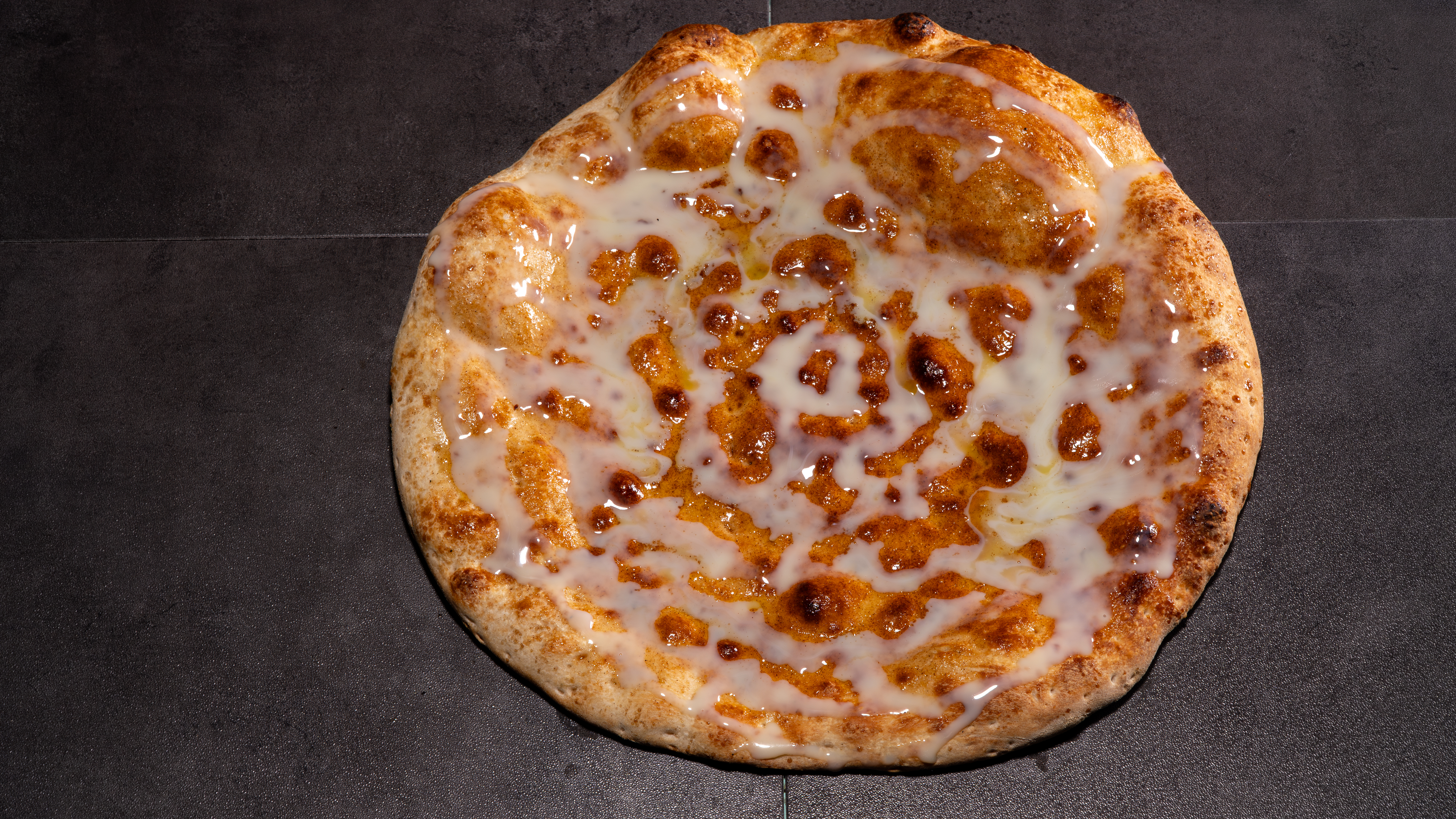 Cinnamon Dessert Pizza.