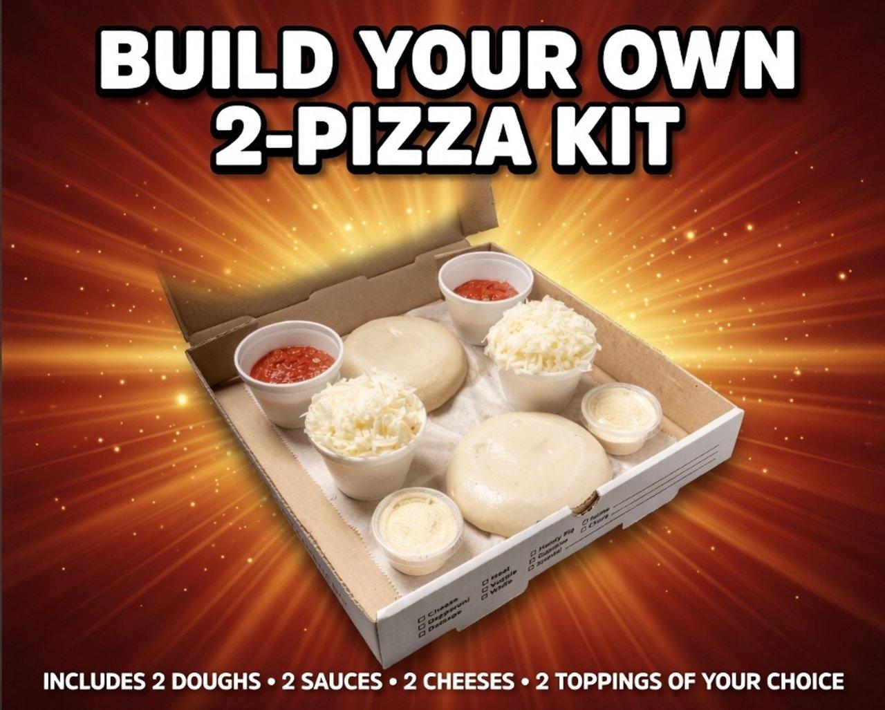 Build Your Own Two Pizza Kit.
