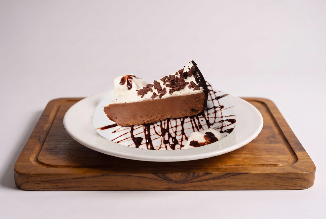 Chocolate Mousse Cake.