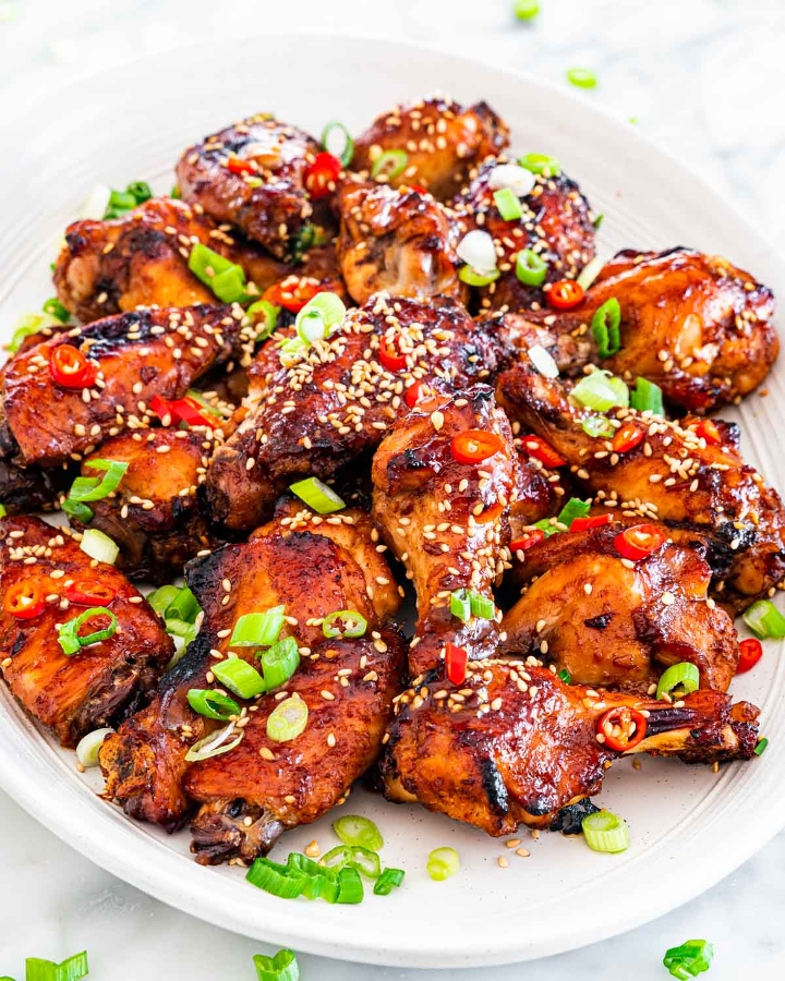 Schezwan Chicken Wings.