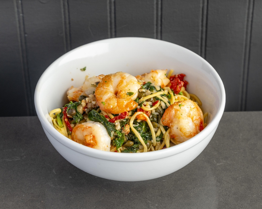 Lemon Shrimp Pasta.