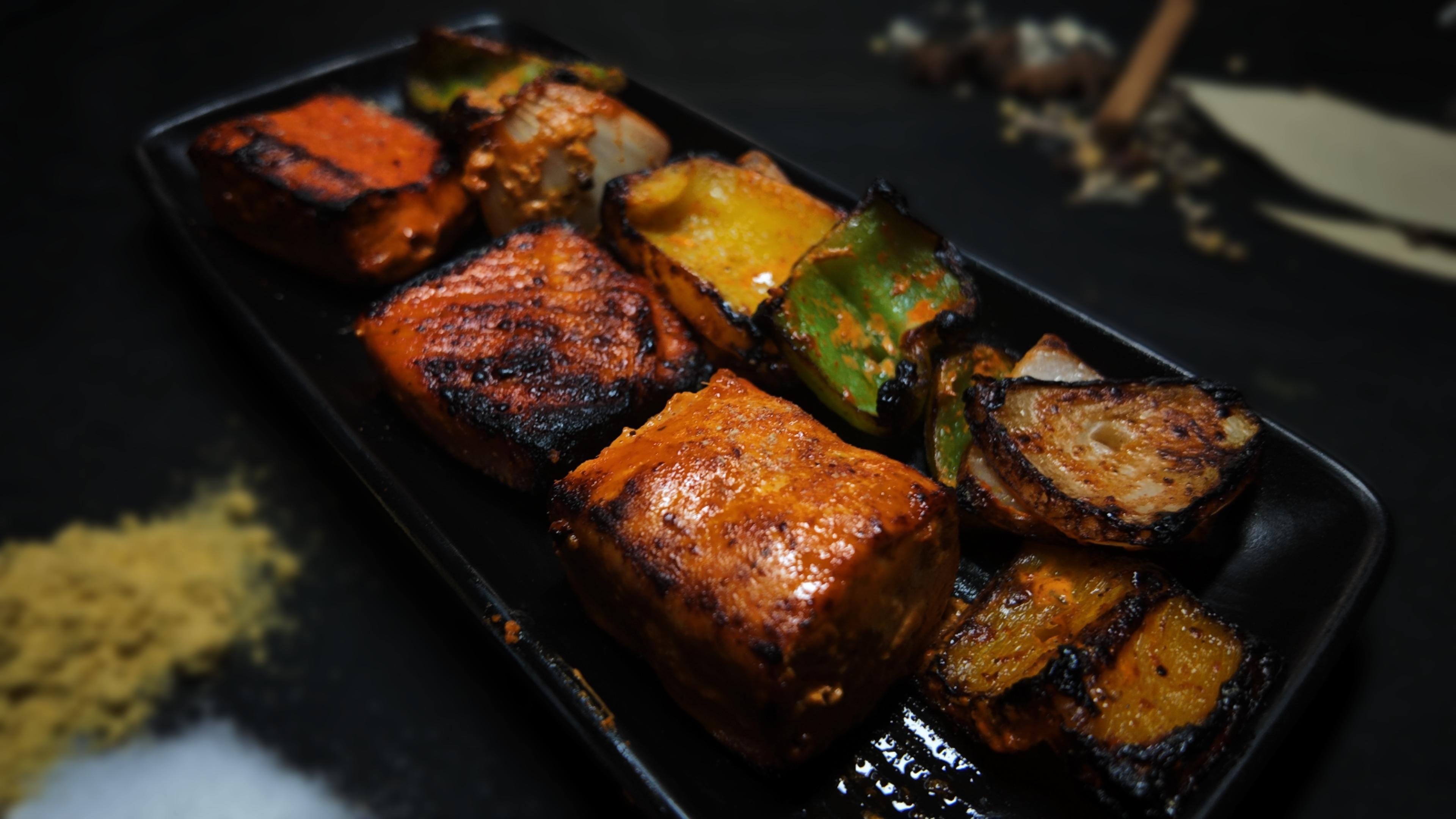 Salmon Fish Tikka.