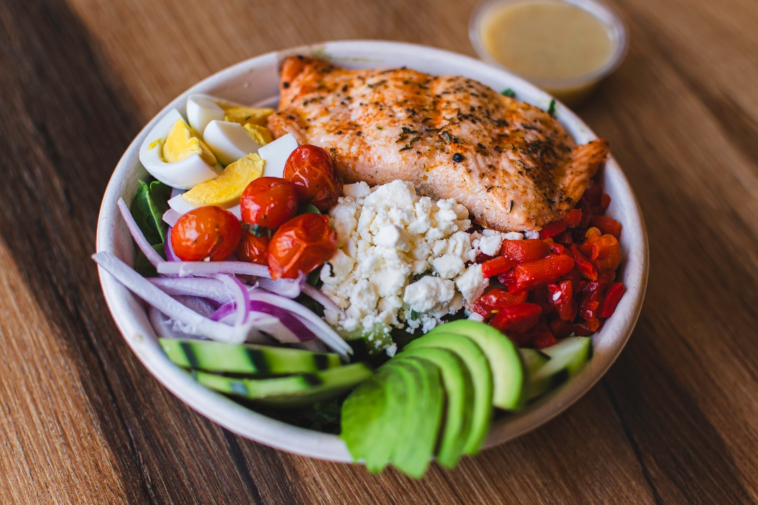 Power Protein Salmon Salad.