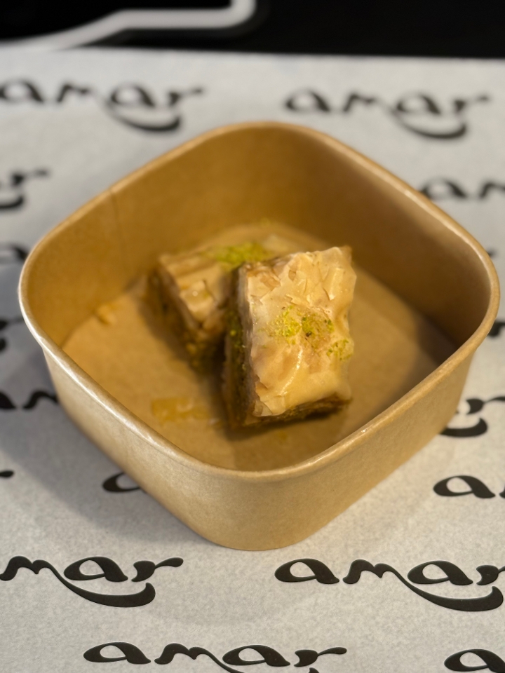 Pistachio Baklava.