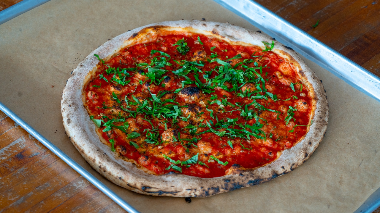 Marinara (Tomato Pie - No Cheese).