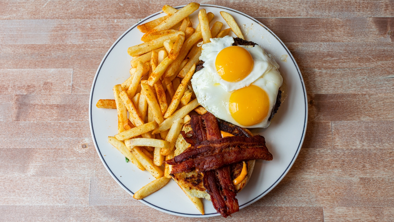 Morning Glory Burger.