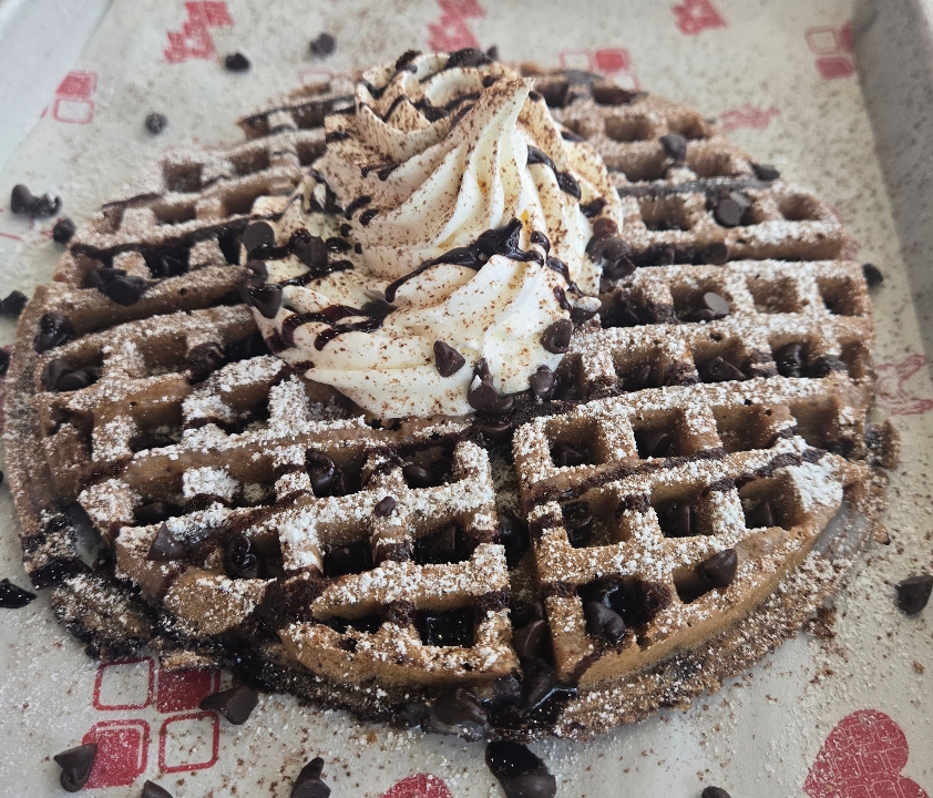 Chocolate Lovers Waffle.
