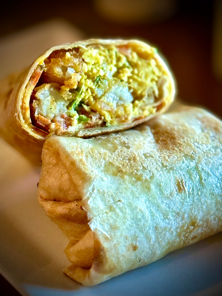 Bacon & Egg Burrito.