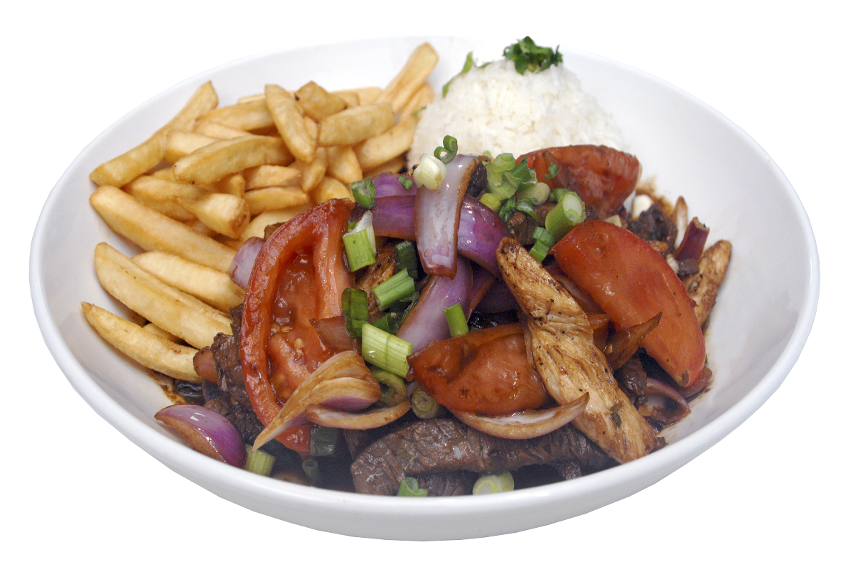 Lomo Saltado Mixto.