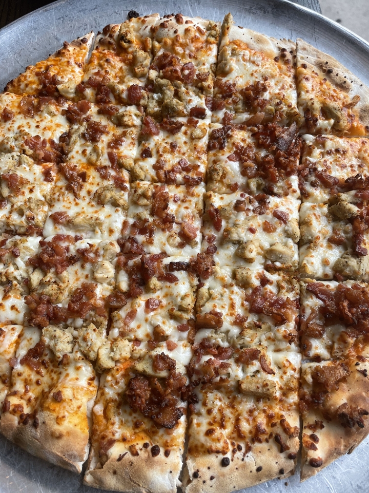 XL Thin Spicy Buffalo Chicken.