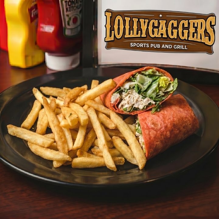 Chicken Caesar Wrap.