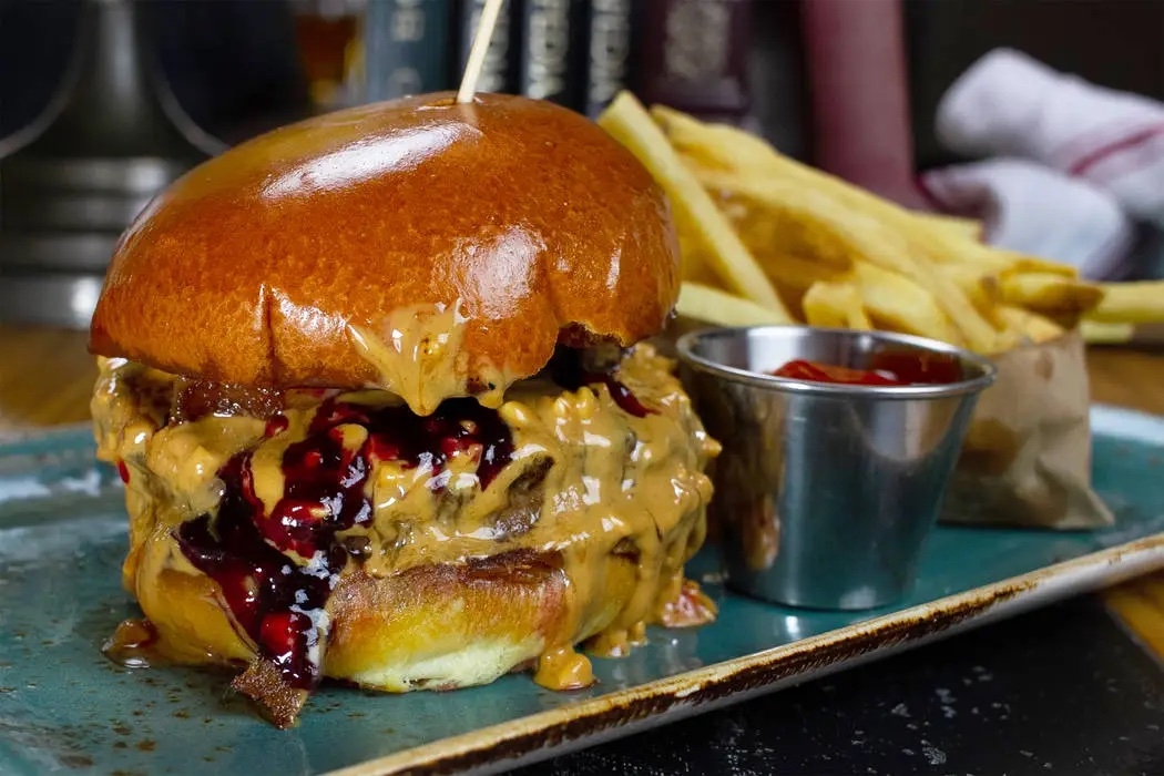 PBJ&B Burger.