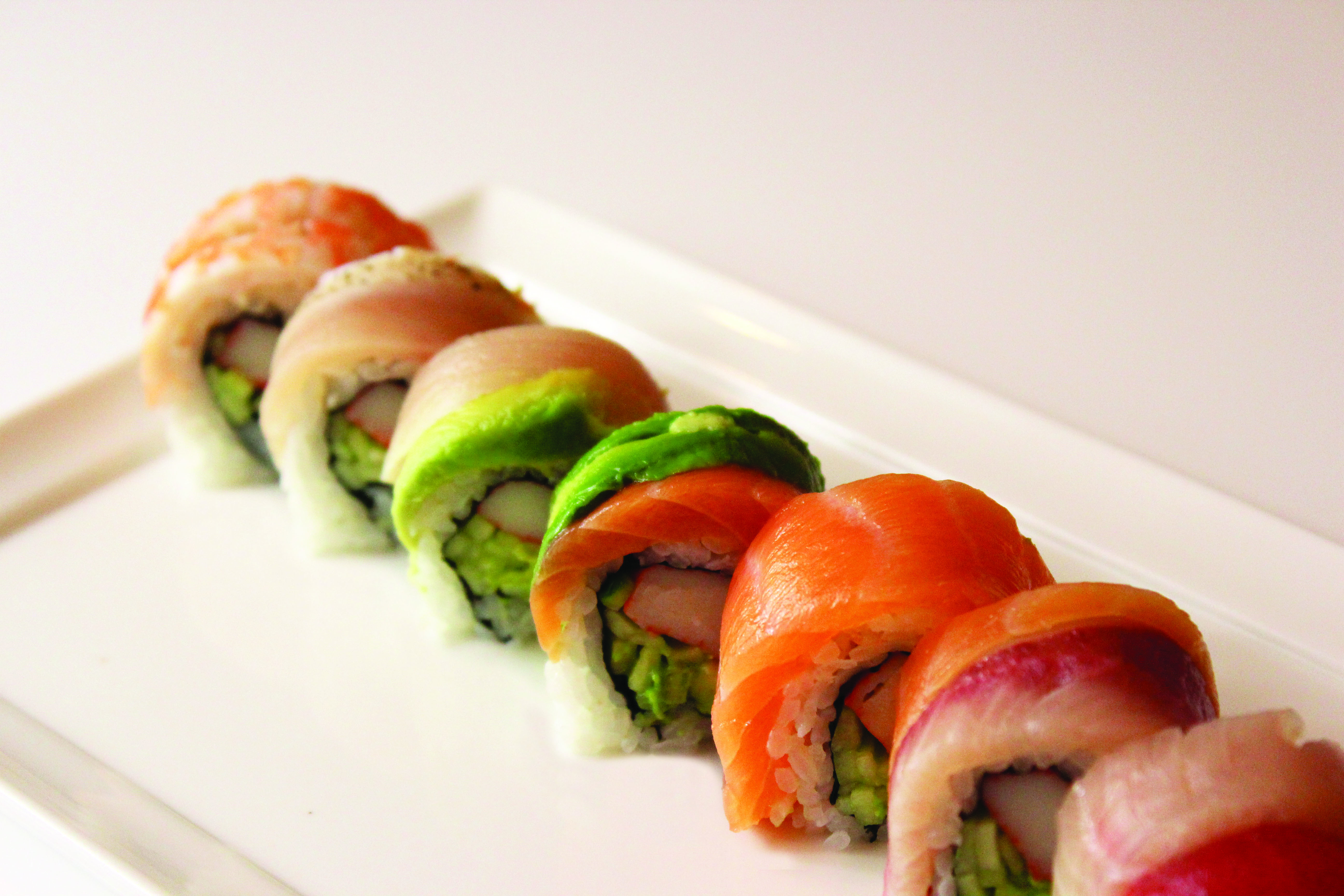 33. Rainbow Roll.