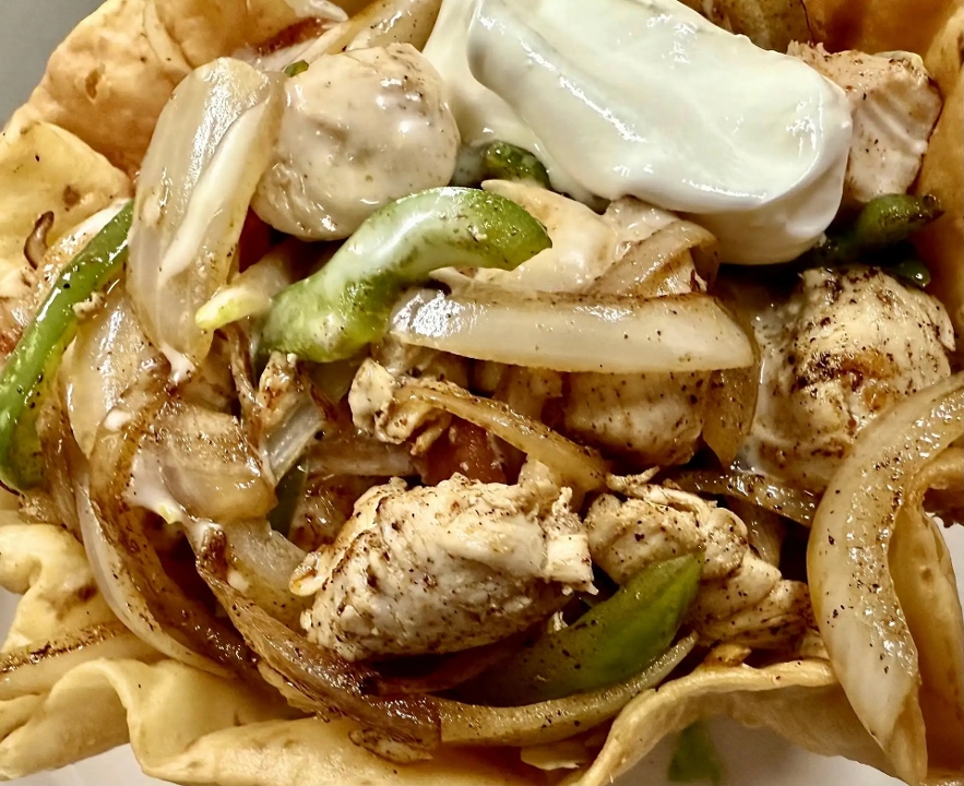 Fajita Taco Salad.