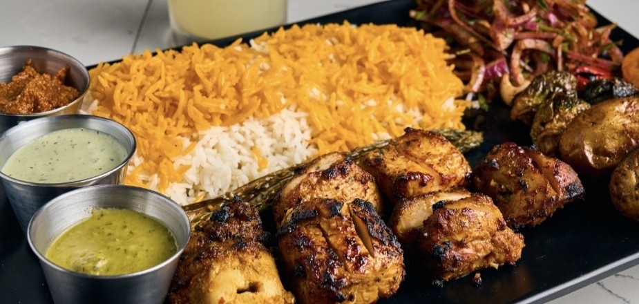 Chicken Shish kabap.