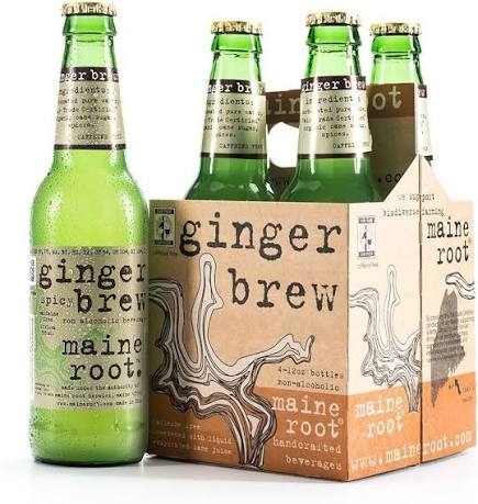 Maine Root Ginger Brew.