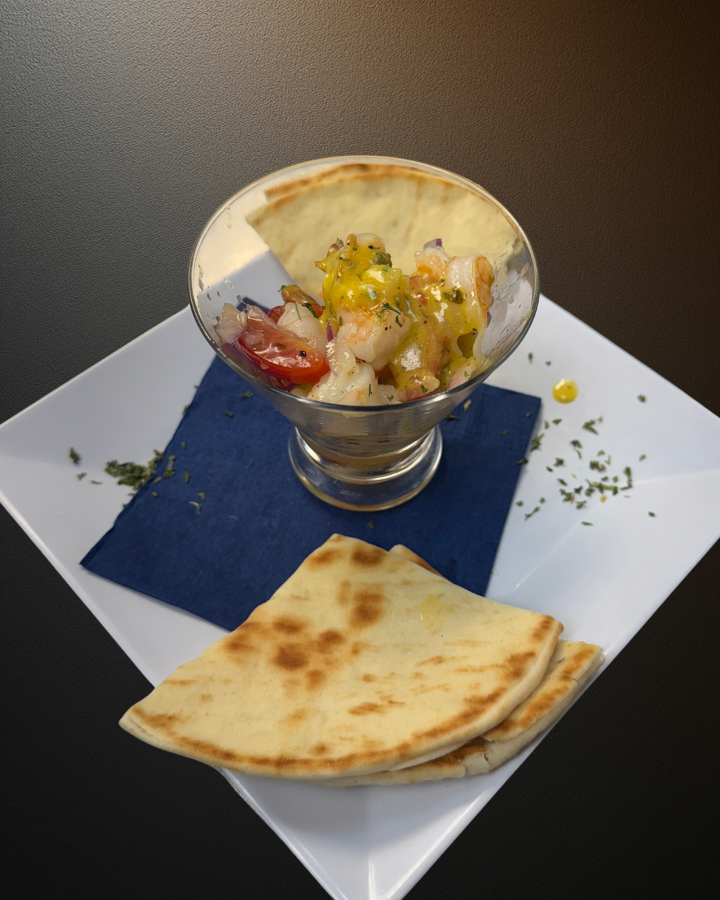 Shrimp Ceviche.