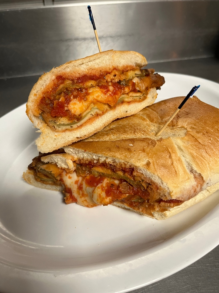 Eggplant Parm Hero (8").